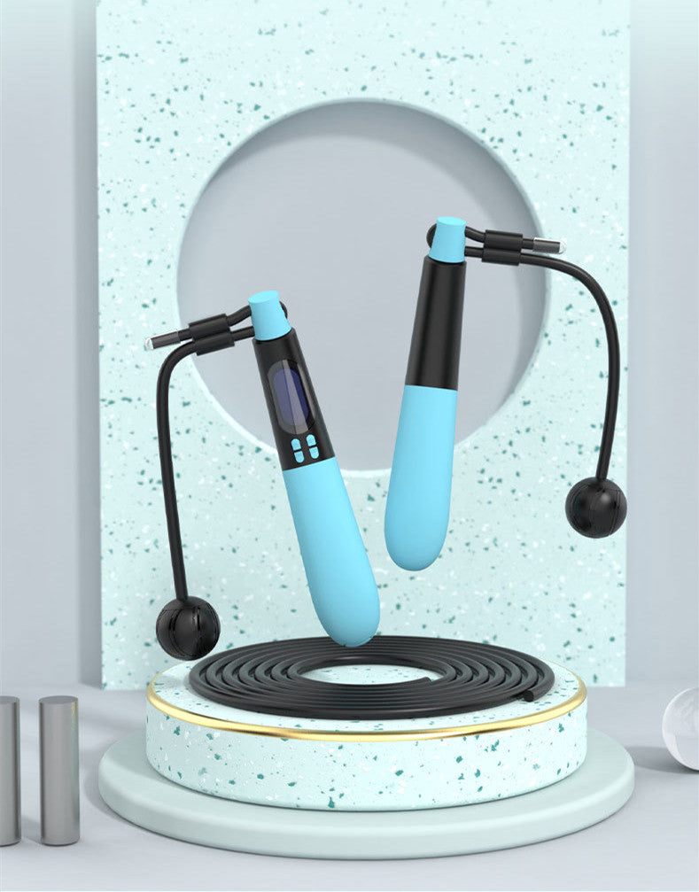 Transform Your Fitness Routine with the Electronic Counting Wire Skipping Rope